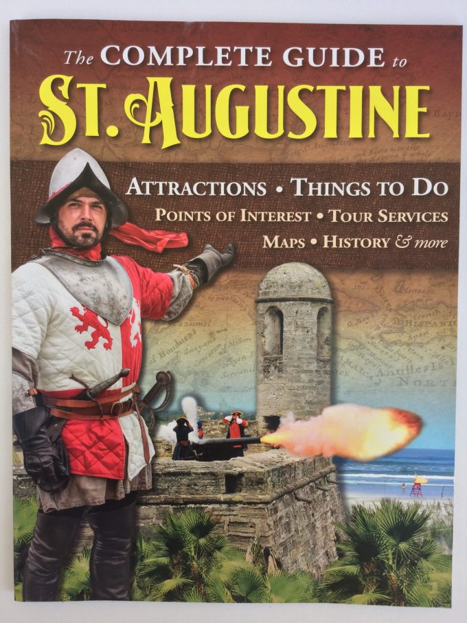 Complete Guide To St Augustine Historic Print Map Co 