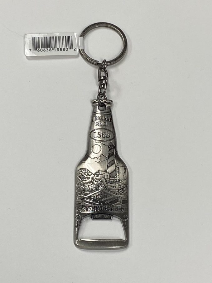Key Ring - SA Bottle Opener Silver Toned