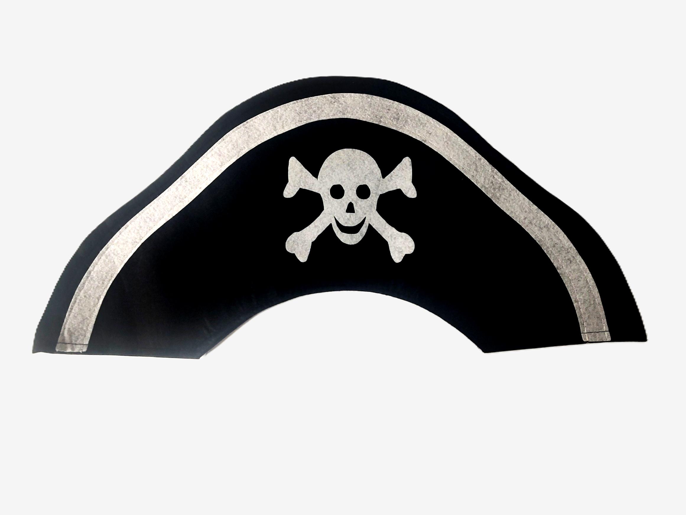 Kid's Felt Pirate Hat — St. Aarrgustine Edition