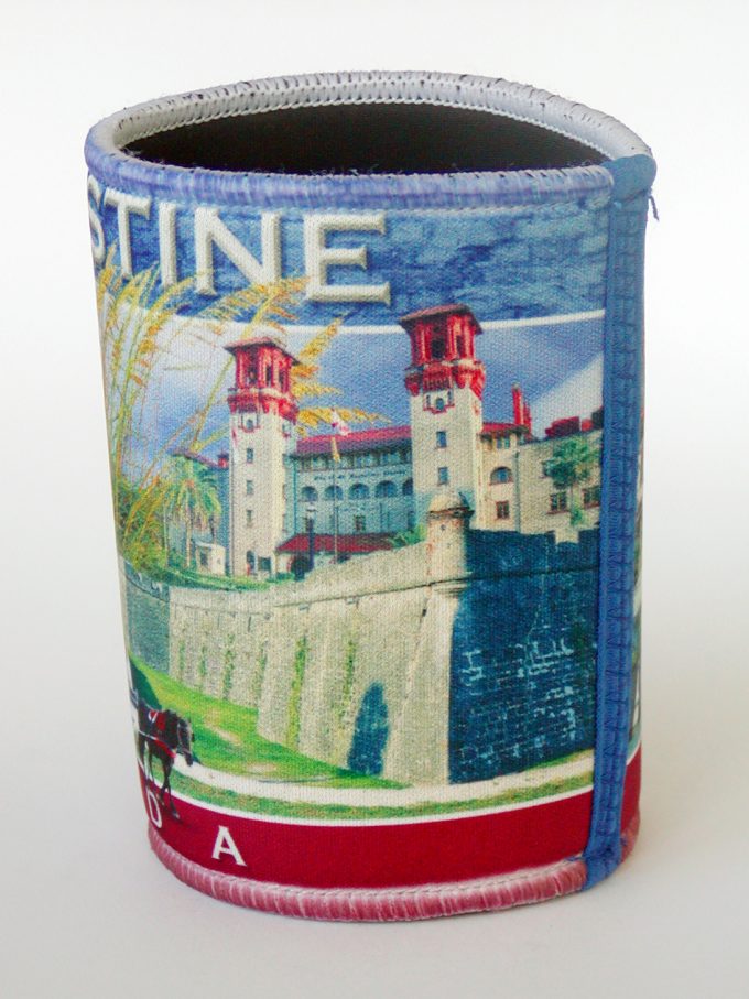 St. Augustine Blue Signature Series Can or Bottle Koozie