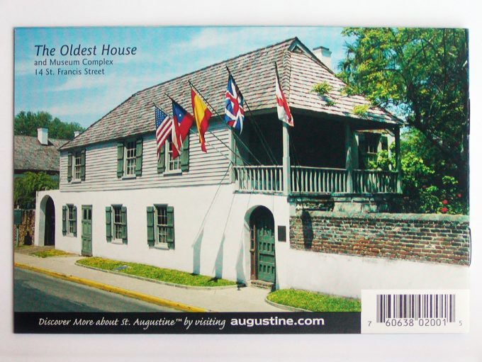 16 View St. Augustine Souvenir Postcard Booklet