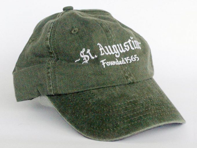 Washed Olive St. Augustine 1565 Ball Cap