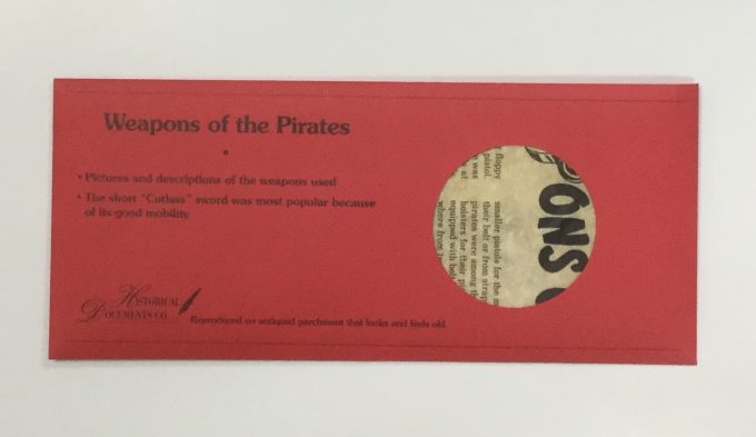 Weapons of the Pirates