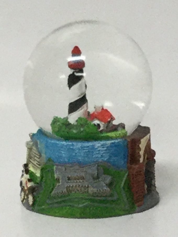 St. Augustine Collage Poly Resin Snow Globe 45mm