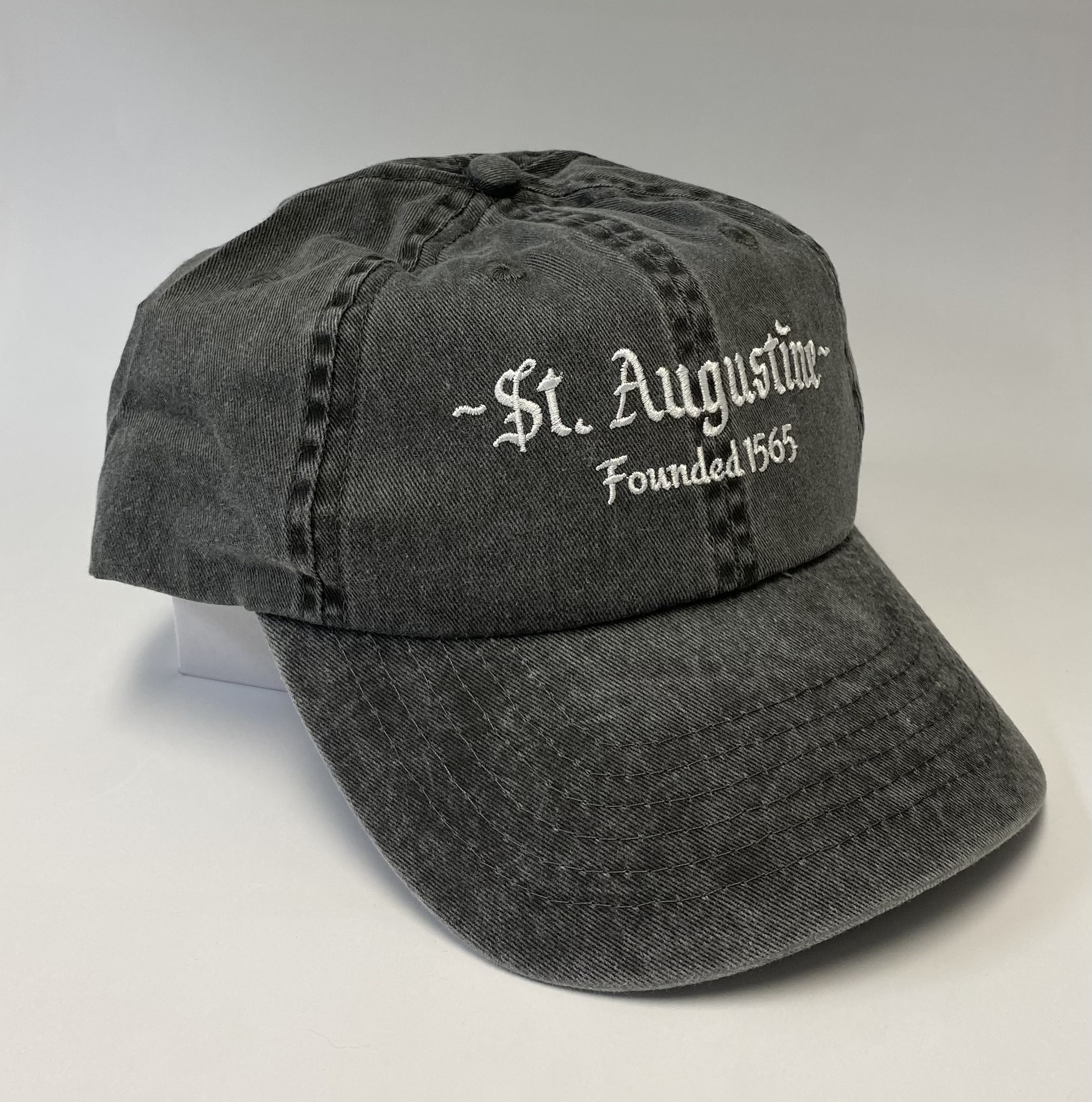 Charcoal St. Augustine 1565 Ball Cap - Historic Print & Map Co.