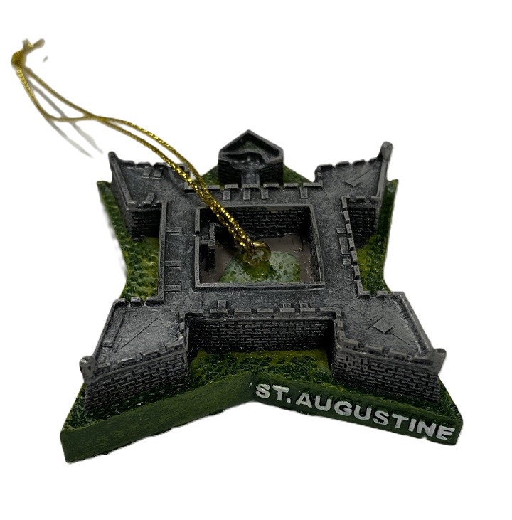 Castillo de San Marcos Resin Ornament
