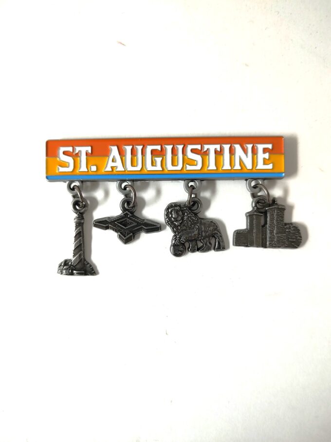 St. Augustine Charm Magnet