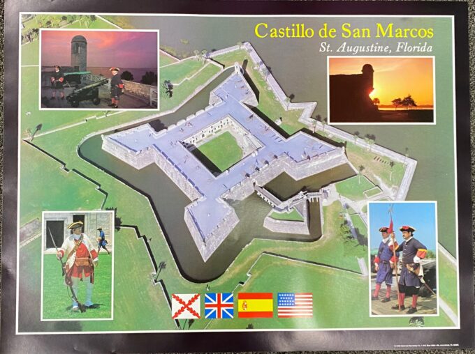 Castillo de San Marcos Aerial Poster