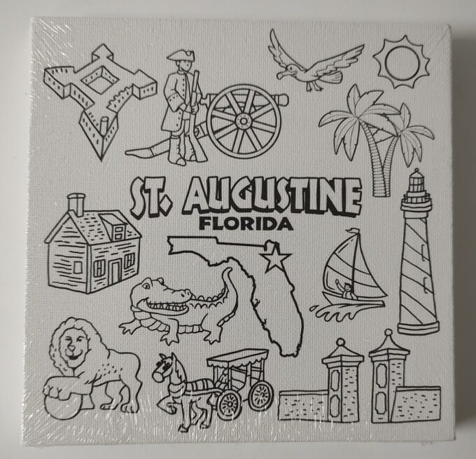 St. Augustine Kids Canvas Paint Set