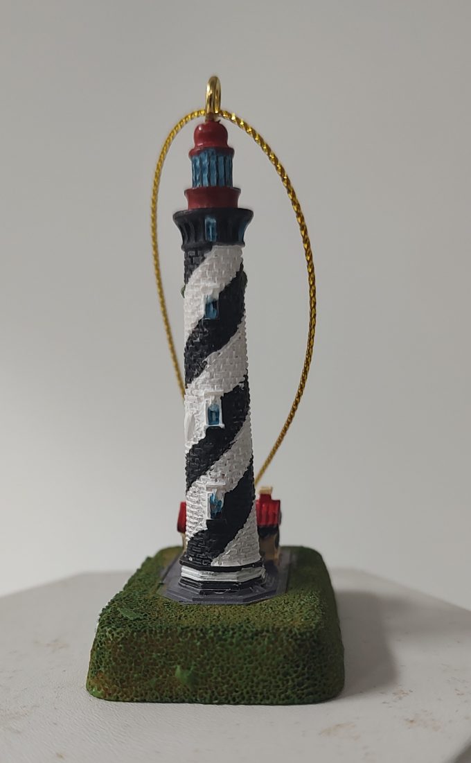 St. Augustine Lighthouse Resin Ornament