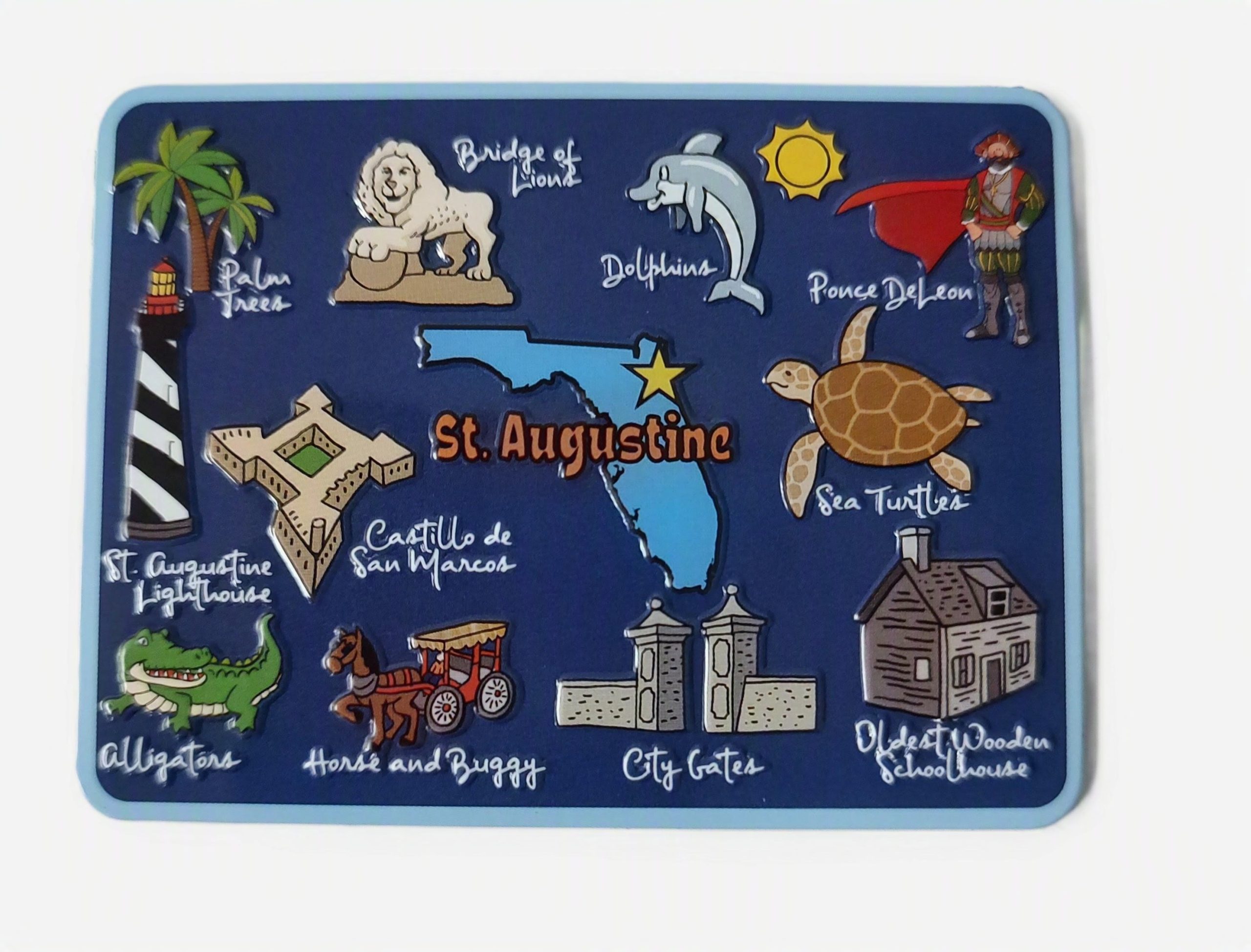 St. Augustine Whimsy Magnet
