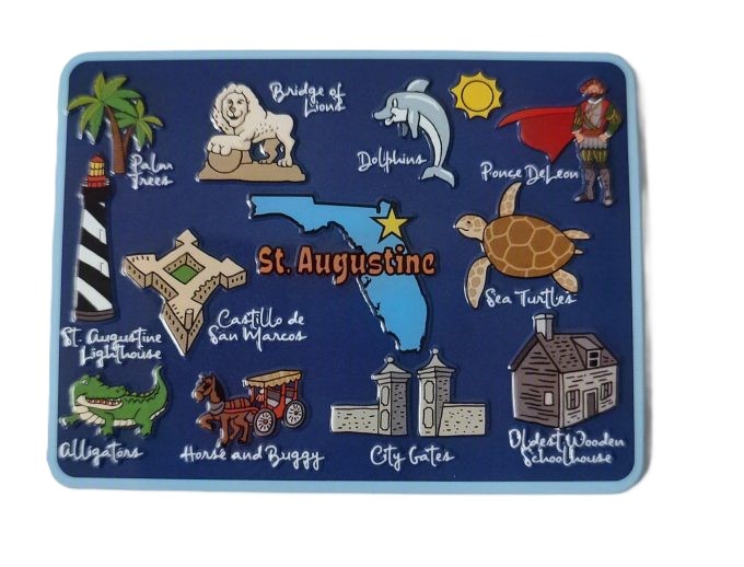St. Augustine Whimsy Magnet