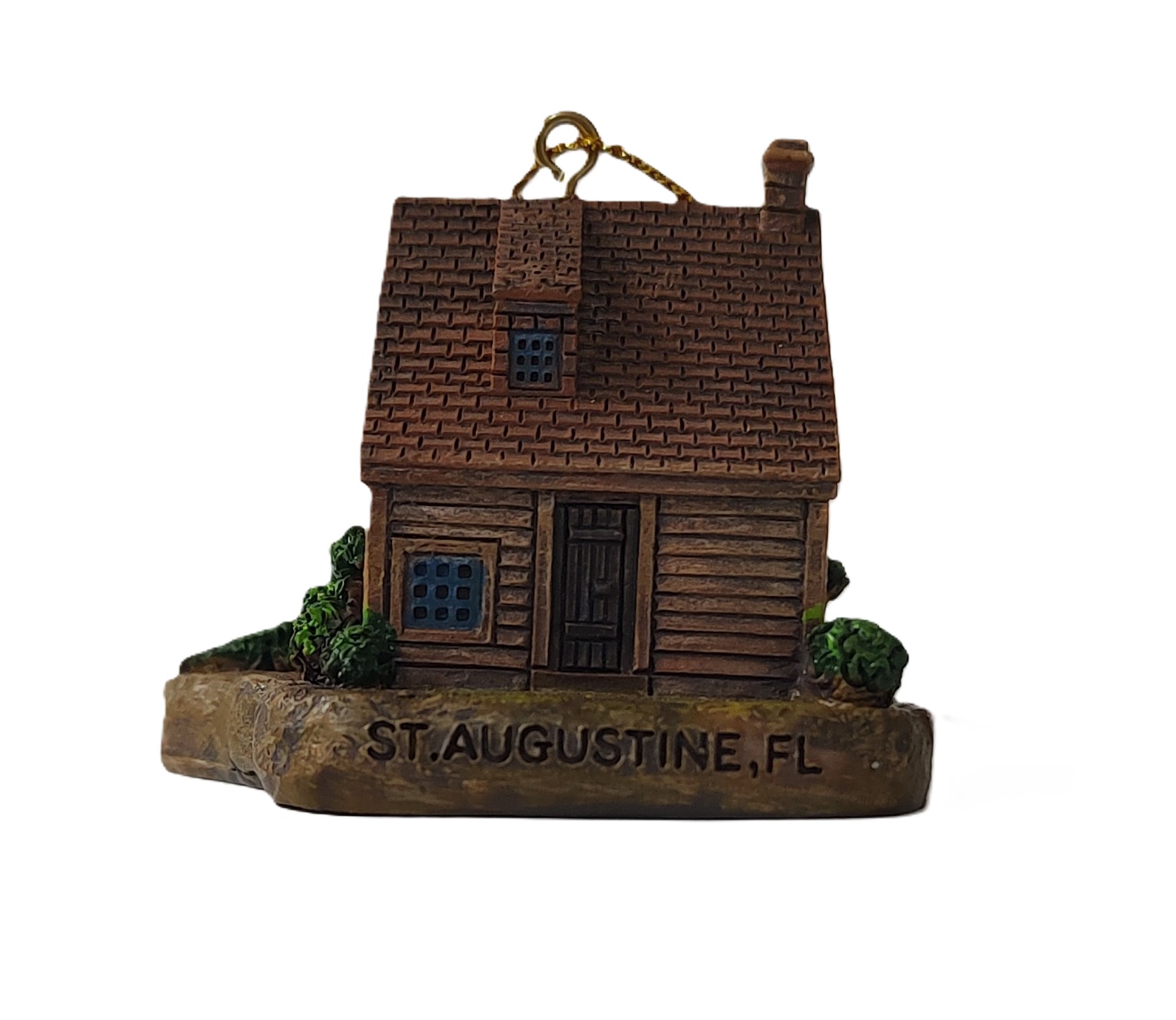 St. Augustine Oldest Wooden Schoolhouse Ornament - Image 3